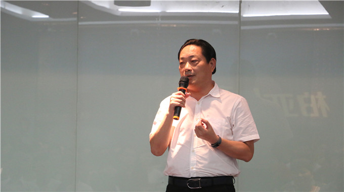 柏亚集团总裁吴桂标先生讲话