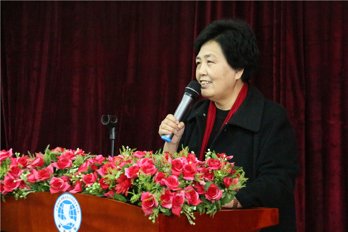 党委书记韩淑芳作分管工作报告