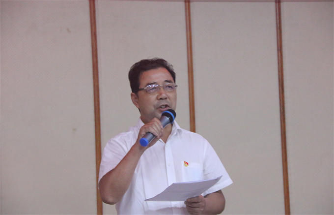 朱捍卫副部长总结